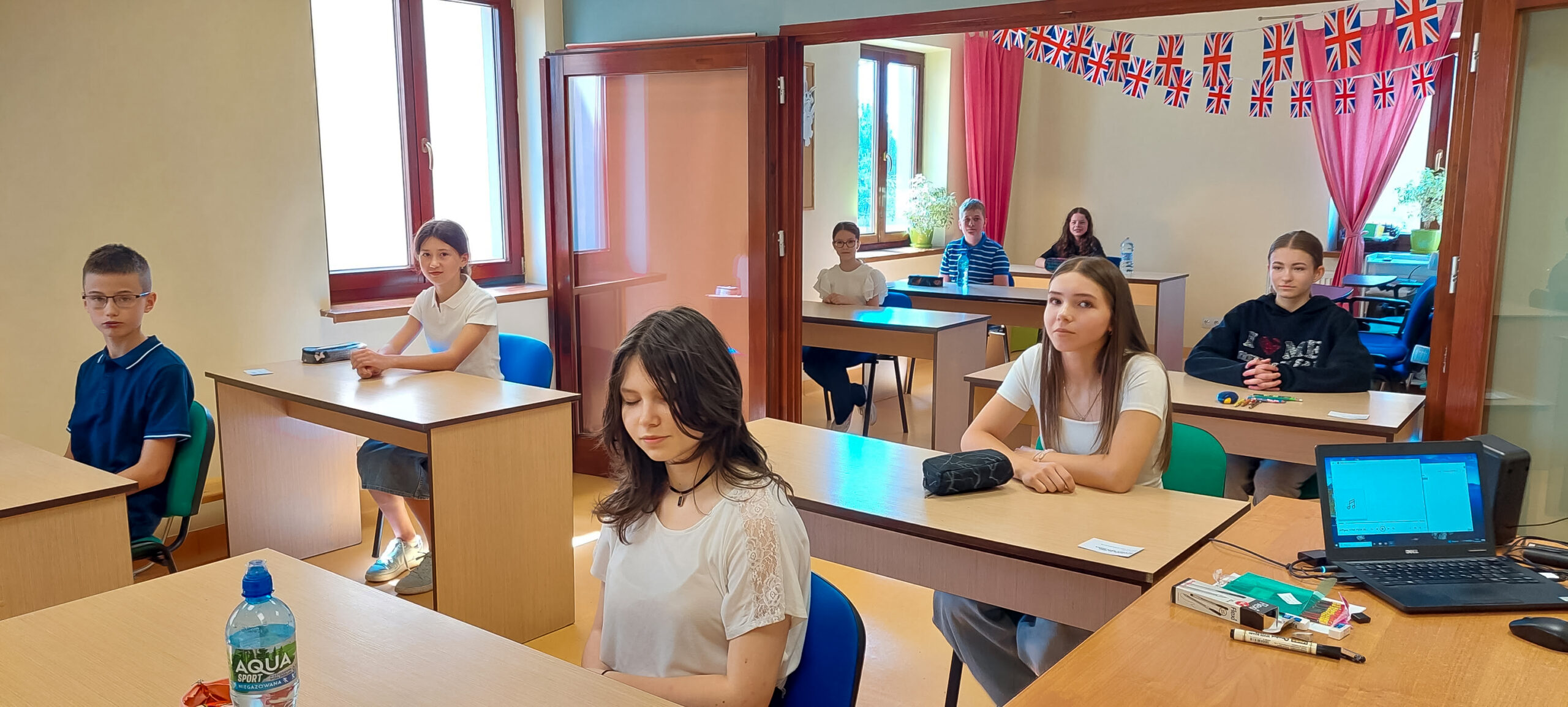 Kursanci PrimE na zajęciach przygotowujących do egzaminów Cambridge